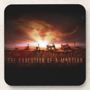 Fünf erfolgreiche Mars Rovers Getränkeuntersetzer