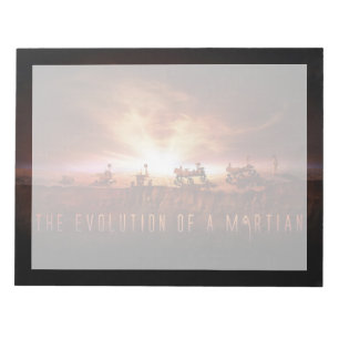 Fünf erfolgreiche Mars Rovers Notizblock