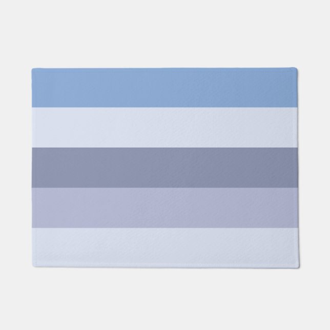 Fünf Farbkombinationen Fußmatte (Vorderseite)