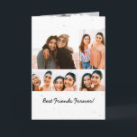 Fünf FotoCollage Best Friends Celebration Card Einladung<br><div class="desc">Wählen Sie 5 schöne Fotos von Ihnen,  um diese hübsche gefaltete Karte zu erstellen.</div>