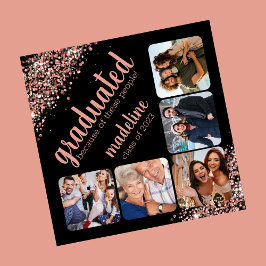 Fünf Fotos Glitzer wegen Grand Ankündigung