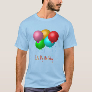 Fünf Geburtstagsballons Es ist mein Geburtstag Ben T-Shirt
