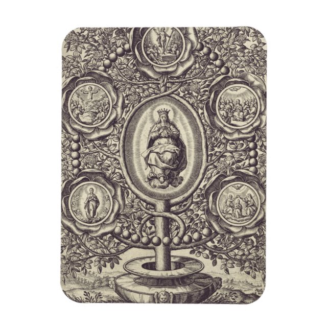 Fünf glorreiche Geheimnisse Magnet (Vertikal)