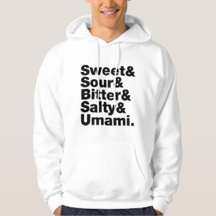 Fünf Grundgeschmacksrichtungen Hoodie