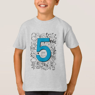 Fünf Jahre 5. T-Shirt