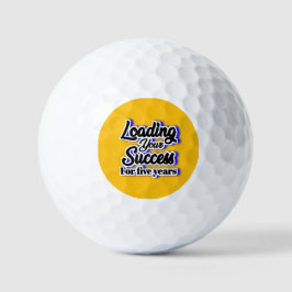 Fünf Jahre lang Ihren Erfolg belasten - Motivieren Golfball