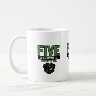 Fünf Kaffee-Tasse Kaffeetasse