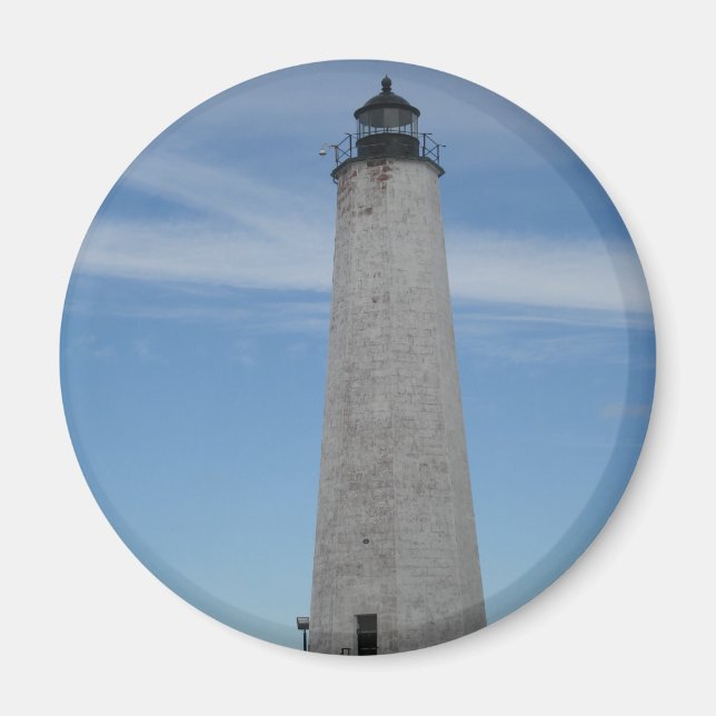 Fünf Kilometer Leuchtturm New Haven CT Harbor Magnet (Vorne)