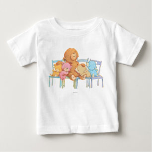 Fünf knuddelig und bunt betrifft Stühle Baby T-shirt