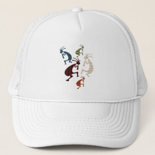 Fünf Kokopelli Truckerkappe