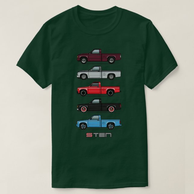 Fünf Linie 1 T-Shirt (Design vorne)