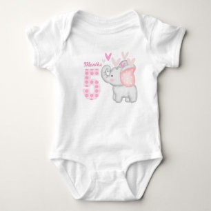 Fünf Monate Babys Body Baby Strampler