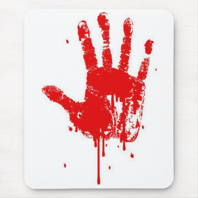 Fünf Mousepad Bloody (Vorne)