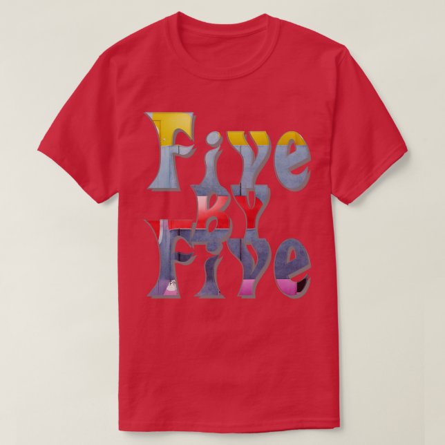 Fünf nach fünf T-Shirt (Design vorne)