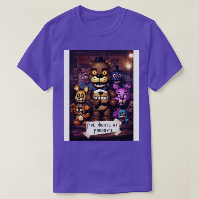 Fünf Nächte in Freddys T-Shirt (Design vorne)
