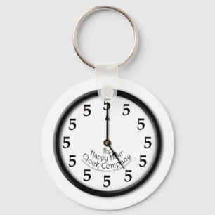 FÜNF O'CLOCK CLOCK SCHLÜSSELANHÄNGER