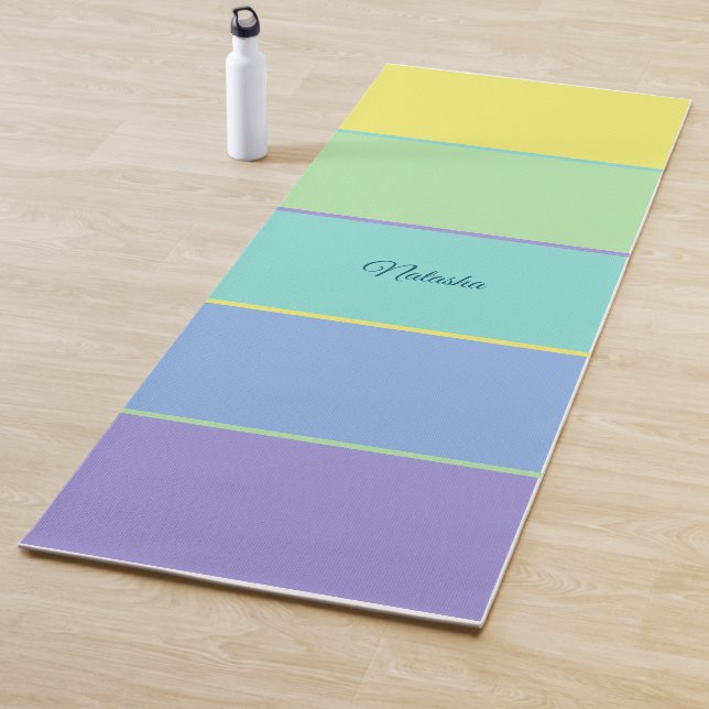 Fünf Palette 2-Seiten Design-Yoga-Mat Yogamatte (Beispiel)