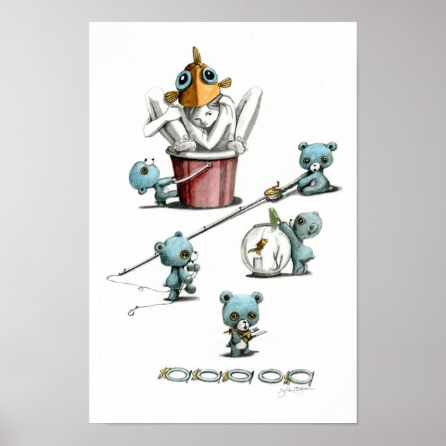 Fünf Poster (Vorne)