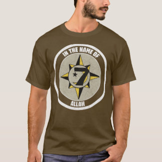 Fünf Prozent Nation des Vintagen Islams-Look Desig T-Shirt