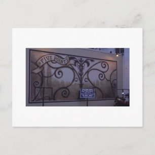 Fünf Punkte auf der Postkarte