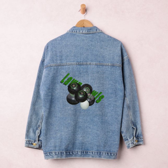 Fünf Rasenschüsseln und Jack, Ladys Denim Jacket Jeansjacke (Hangar)