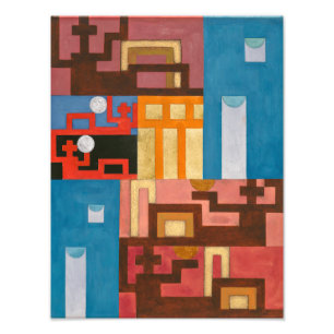 Fünf-Seiten-Zahlen   Sophie Taeuber-Arp   Fotodruck