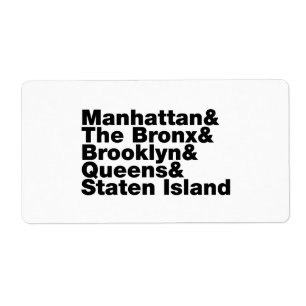 Fünf Stadtbezirke ~ New York City
