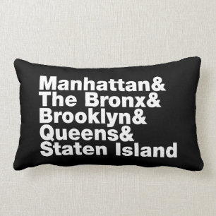 Fünf Städte ~ New York City Lendenkissen