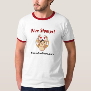 "Fünf stampft!" Wecker T von SumoJoeSays.com T-Shirt
