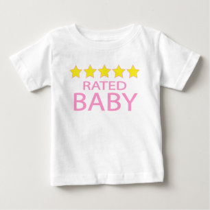 Fünf-Sterne-Baby Baby T-shirt