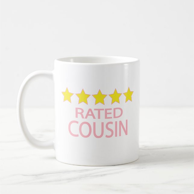 Fünf-Sterne-Cousin Kaffeetasse (Links)