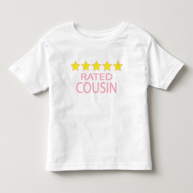 Fünf-Sterne-Cousin Kleinkind T-shirt (Vorderseite)