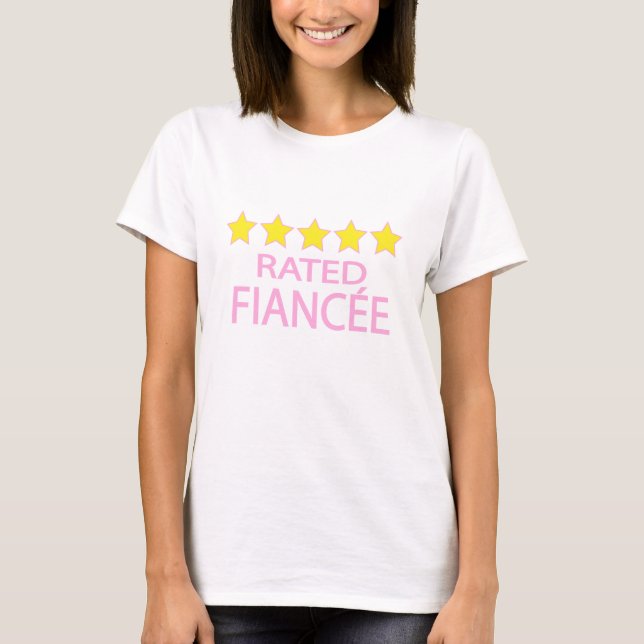Fünf Sterne Fiancée T-Shirt (Vorderseite)
