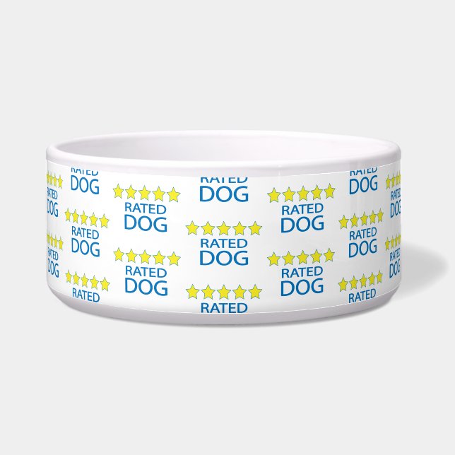 Fünf-Sterne-Hund Napf (Vorderseite)