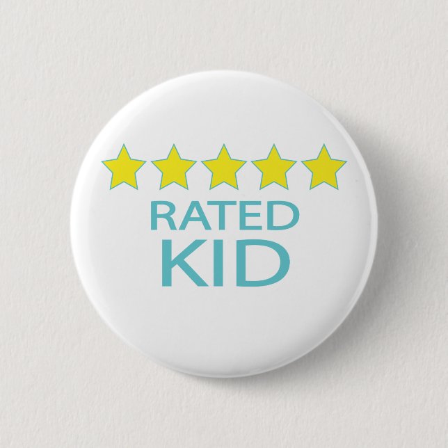 Fünf-Sterne-Kind Button (Vorderseite)
