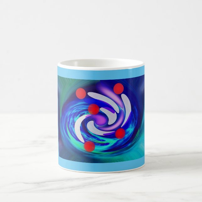 Fünf Sterne Kunst Kaffeetasse (Mittel)