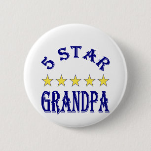Fünf-Sterne-Opa Button