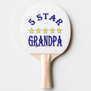 Fünf-Sterne-Opa Tischtennis Schläger
