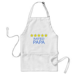 Fünf-Sterne-Papa Schürze