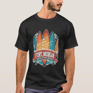 Fünf Surfboards Fort Morgan Beach Al T-Shirt