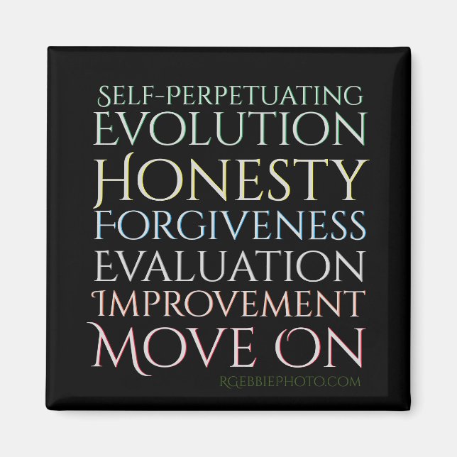 Fünf Tasten, die selbst die Evolution ablaufen las Magnet (Vorne)