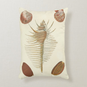 Fünf von nette Seashells Dekokissen
