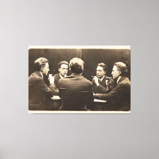 Fünf-Wege-Portrait von Duchamp gesteppte Leinwand