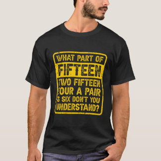Fünf zwei Fünftel pro Paar sind sechs Kribbeln T-Shirt