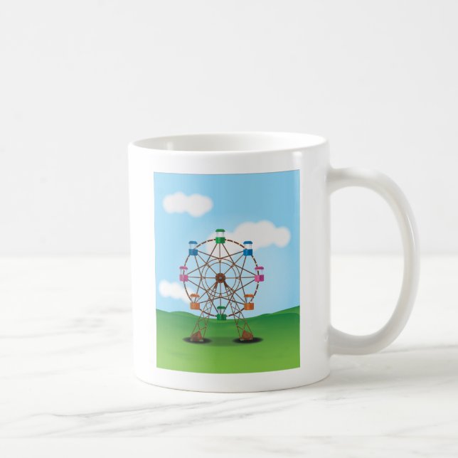 Funfair Wheel Kaffeetasse (Rechts)