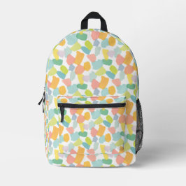 Funfetti Geometric Backpack Bedruckter Rucksack