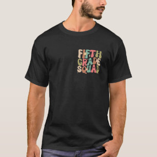 Fünfte Grade Squad Groovy Zurück zur Schule Niedli T-Shirt