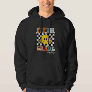 Fünfte Grade Vibes Smile Erster Tag der Schule 5th Hoodie