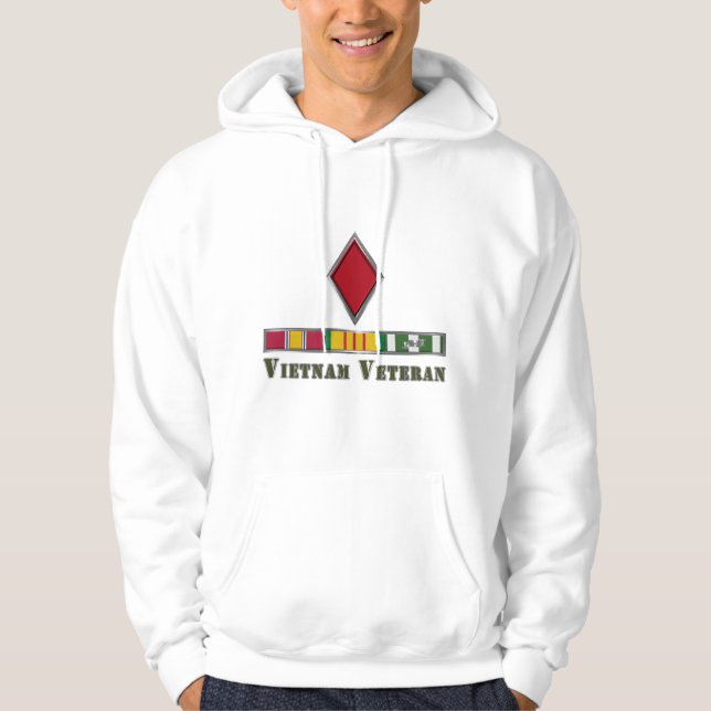 Fünfte Infanterieabteilung Vietnam Veteran Hoodie (Vorderseite)