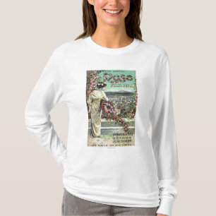 Fünfte jährliche Rosen-Festival-Anzeige T-Shirt